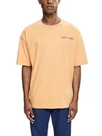Koszulki męskie - edc by ESPRIT Męski t-shirt 072CC2K315, 840/PEACH, standardowy - miniaturka - grafika 1