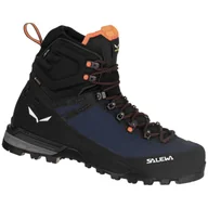 Buty trekkingowe męskie - Buty męskie Salewa Ortles Edge Mid Gtx M Rozmiar butów (UE): 42,5 / Kolor: niebieski/czarny - miniaturka - grafika 1