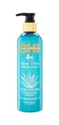 Szampony do włosów - Szampon wzmacniający loki CHI Aloe Vera Curl Enhancing Shampoo 340ml - miniaturka - grafika 1