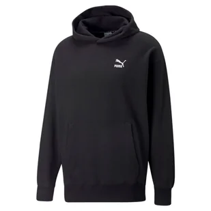 Bluza z kapturem męska Puma CLASSICS RELAXED TR czarna 53560101-L - Bluzy męskie - miniaturka - grafika 1