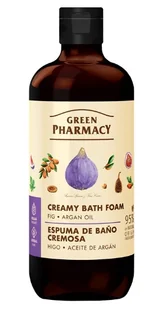 Green Pharmacy Kremowa Pianka do Kąpieli Figa i Olejek Arganowy 500ml - Kosmetyki do kąpieli - miniaturka - grafika 1