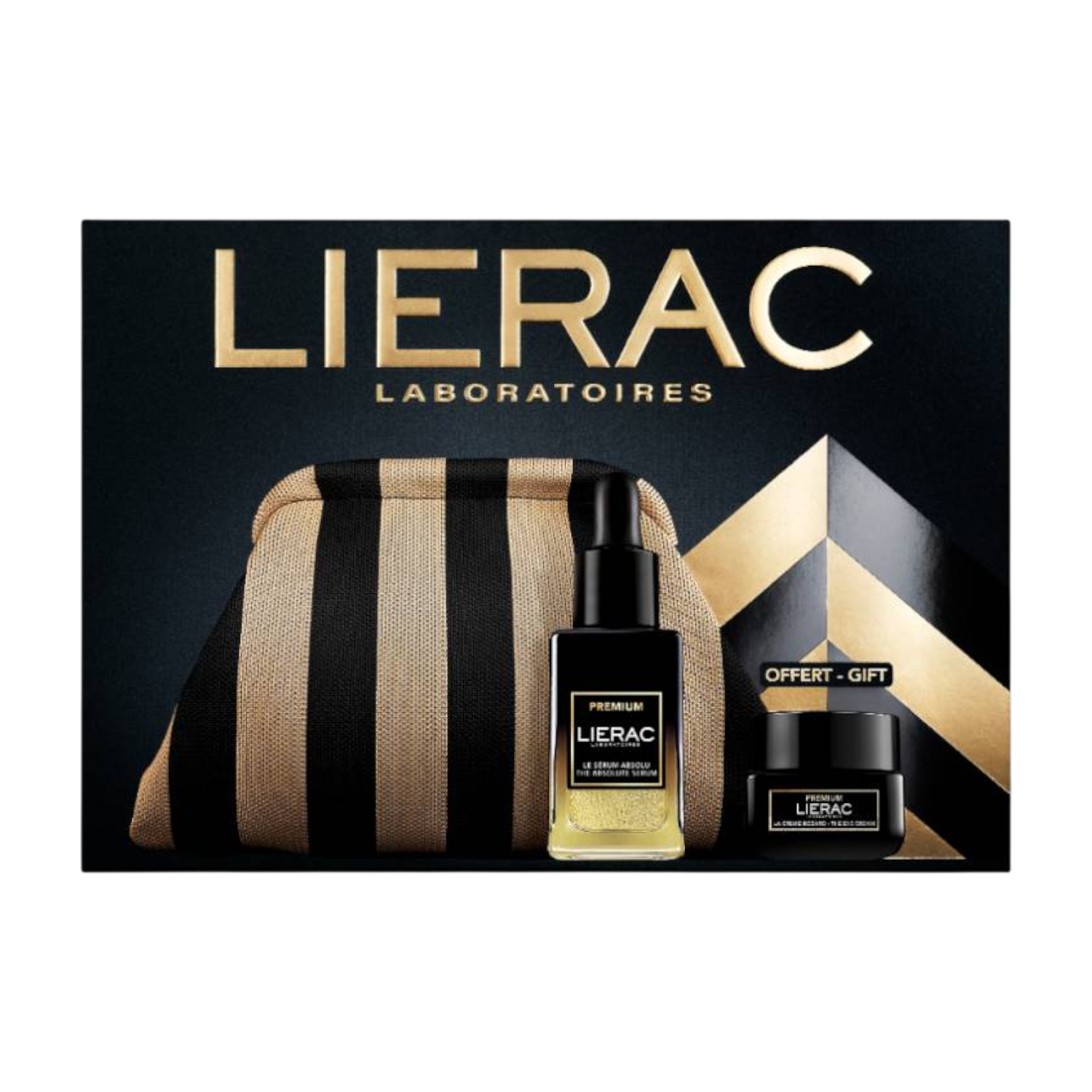Lierac Premium (Serum Absolu 30ml + Krem pod oczy 20ml + Kosmetyczka)