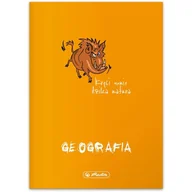 Zeszyty szkolne - Zeszyt A5 60k kratka 70g. GEOGRAFIA 9500042 HERLITZ - miniaturka - grafika 1