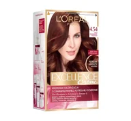 Farby do włosów i szampony koloryzujące - Loreal Excellence Creme 4.54 Brąz mahoniowo miedziany - miniaturka - grafika 1
