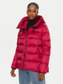 Kurtki damskie - Bomboogie Kurtka puchowa GW6012TDLC4 Czerwony Regular Fit - miniaturka - grafika 1