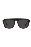 Okulary przeciwsłoneczne - Burberry okulary przeciwsłoneczne męskie kolor czarny - miniaturka - grafika 1