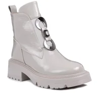 Botki damskie - Buty zimowe damskie botki ocieplane workery DiA MR870-53-37 - miniaturka - grafika 1