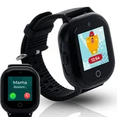 Smartwatch - Locon GJD.06 Czarny - miniaturka - grafika 1