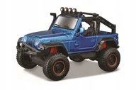 Samochody i pojazdy dla dzieci - MAISTO 4X4 REBELS Jeep Wrangler Rubicon 21205 Blue - miniaturka - grafika 1