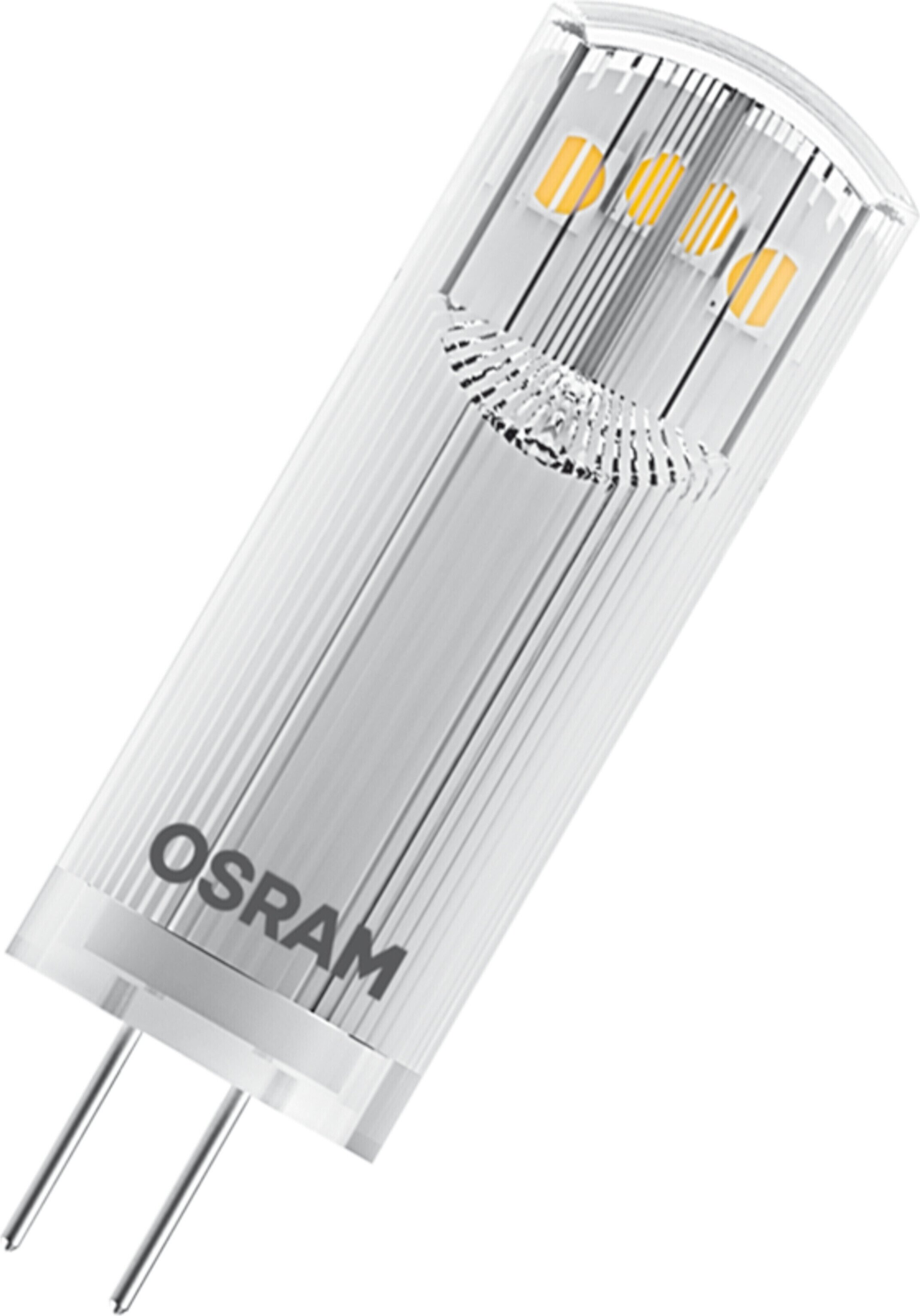 Żarówka LED OSRAM Star PIN na trzonek G4, przezroczyste szkło, ciepła biel (2700K), 200 lumenów, zamiennik konwencjonalnych żarówek 20W, nieściemnialna, opakowanie 5 szt