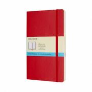 Pozostałe książki - Moleskine Moleskine Scarlet Red Large Dotted Notebook Soft - miniaturka - grafika 1
