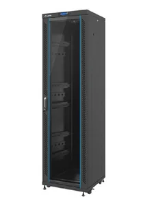 Lanberg Szafa Rack 19 37U 600x800 FF02-6837L-12B z termostatem - KONFIGURATOR WYPOSAŻENIA / DYSTRYBUTOR F.VAT 23% FF02-6837L-12B - Szafy rack - miniaturka - grafika 2