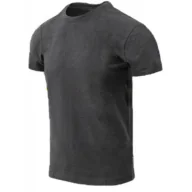 Odzież taktyczna i umundurowanie - Helikon-Tex Koszulka z bawełny organicznej SLIM - Szary Melanż - miniaturka - grafika 1