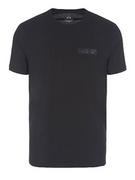 Koszulki męskie - Armani Exchange Męski T-shirt Sustainable, logo z przodu, Cross Gender, Regular Fit, czarny, XL - miniaturka - grafika 1