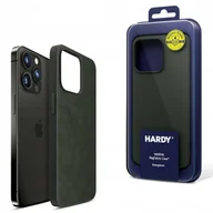 Etui i futerały do telefonów - 3mk Hardy MagFabric Zielone etui na telefon Apple iPhone 15 Pro Max - miniaturka - grafika 1