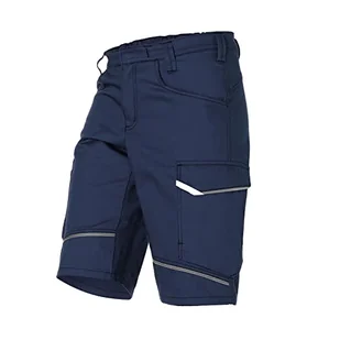 KÜBLER Workwear | KÜBLER ICONIQ szorty robocze | ciemnoniebieskie/antracytowe | rozmiar 40 - Spodenki damskie - miniaturka - grafika 1