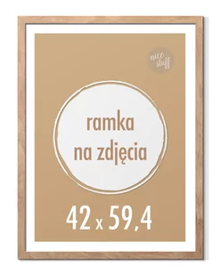 Ramka na zdjęcia 42x59,4 cm A2 Ramki 59,4x42 foto brązowa - Ramki na zdjęcia Ramka na zdjęcia 42x59,4 cm A2 Ramki 59,4x42 foto brązowa - Ramki na zdjęcia - miniaturka - grafika 1
