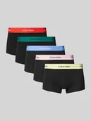 Majtki męskie - Obcisłe bokserki z elastycznym paskiem z logo w zestawie 5 szt. - miniaturka - grafika 1