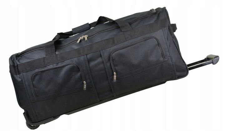 Duża Torba Podróżna Materiałowa Bagia Premium 160l Na Dwóch Kołach