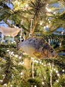 Bombki - Karp ręcznie robiona bombka, świąteczna ozdoba choinkowa - miniaturka - grafika 1