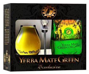 ORGANIC MATE GREEN (yerba mate) ZESTAW YERBA MATE BIO 400 g, MATERO, BOMBILLA - ORGANIC MATE GREEN - Zestawy kosmetyków damskich - miniaturka - grafika 1