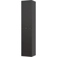 Szafki łazienkowe - Szafka Łazienkowa Wisząca Słupek 800 Capri Cosmos Comad Czarny, Dąb Craft Złoty - miniaturka - grafika 1