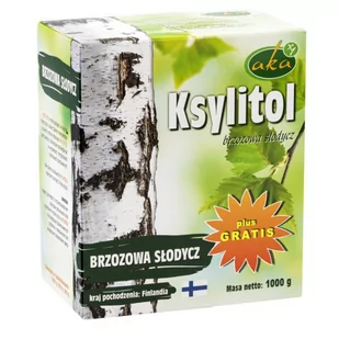 AKA KSYLITOL KRYSTALICZNY 1KG - Cukier i słodziki - miniaturka - grafika 1