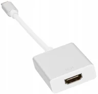 Kable - Adapter Usb C Do Hdmi 4K Kabel Przejściówka Macbook - miniaturka - grafika 1