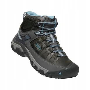 Buty sneakersy wysokie Keen Targhee III MID KE-1023040 Skórzane Wodoodporne - Buty trekkingowe męskie - miniaturka - grafika 1