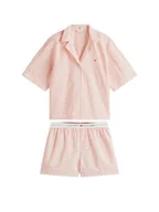 Piżamy damskie - Tommy Hilfiger Piżama UW0UW05799 Pomarańczowy Regular Fit - miniaturka - grafika 1