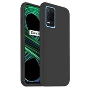 Etui i futerały do telefonów - Nakładka Matt TPU do Realme 8 5G / V13 5G czarna - miniaturka - grafika 1