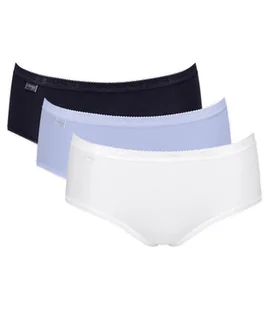 3 x Majtki damskie sloggi Basic+ Midi C3P-42 - Majtki damskie - miniaturka - grafika 1