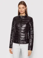 Kurtki damskie - Patrizia Pepe Kurtka puchowa CO0178/A503-K103 Czarny Regular Fit - miniaturka - grafika 1