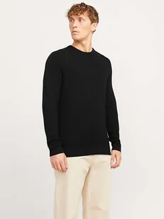 Jack & Jones Sweter w kolorze czarnym - Swetry męskie - miniaturka - grafika 1