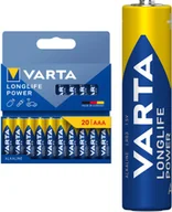Baterie i akcesoria - 1x20 Varta Longlife Power Micro AAA LR 03 04903121720 - miniaturka - grafika 1