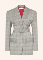 Sukienki - Sportmax Sukienka W Stylu Blezera Emy schwarz - miniaturka - grafika 1