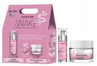 Floslek Floslek XMASS - Zestaw Snake (Krem wypełniający 50ml + Essenza Reduktor Wieku 30ml) - Zestawy kosmetyków damskich - miniaturka - grafika 1