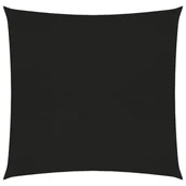 Parasole ogrodowe - vidaXL Żagiel przeciwsłoneczny, 160 g/m, czarny, 3x3 m, HDPE vidaXL - miniaturka - grafika 1