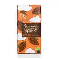 Bombonierki i czekoladki - Chocolates from Heaven Czekoladki z Nieba - BIO gorzka czekolada 72%, 100g - miniaturka - grafika 1