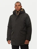 Kurtki męskie - Geox Kurtka zimowa Warrens M4621B T3149 F9000 Czarny Regular Fit - miniaturka - grafika 1