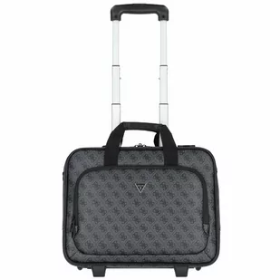 Guess Vezzola 2 kółka Walizka biznesowy 42 cm Komora na laptopa coal - Walizki - miniaturka - grafika 1