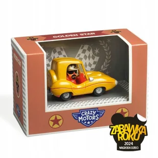 Autko Crazy Motors - Golden Star Dj05475 - Samochody i pojazdy dla dzieci - miniaturka - grafika 1