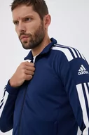 Bluzy męskie - adidas Performance bluza treningowa Squadra 21 kolor granatowy z aplikacją - miniaturka - grafika 1