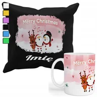 Gadżety dla niej i dla niego - ZESTAW KUBEK + POSZEWKA Z NADRUKIEM-DLA FANA PREZENT ŚWIĄTECZNY DAR +IMIĘ - miniaturka - grafika 1