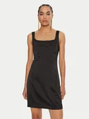 Sukienki - Guess Sukienka koktajlowa Sia W4BK0F WDEE2 Czarny Slim Fit - miniaturka - grafika 1