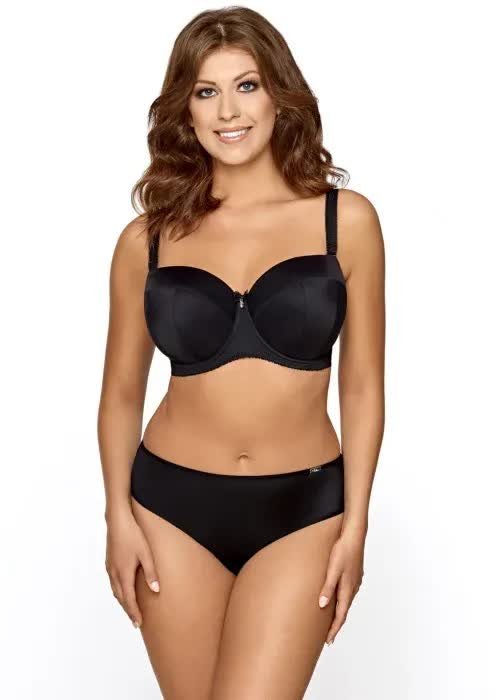 Ava Lingerie Biustonosz 1787 Big Bardotka Duże Rozmiary 75 E Beżowy