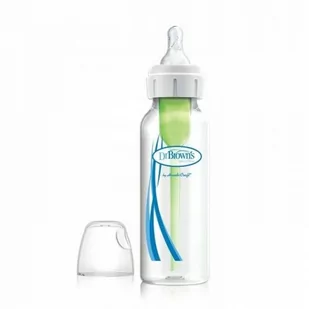Dr Brown''s Butelka Options+ wąska 250ml 0m+ - Butelki dla niemowląt - miniaturka - grafika 1
