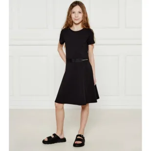 Calvin Klein Jeans Sukienka - Sukienki i spódniczki dla dziewczynek - miniaturka - grafika 1