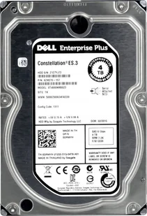 Dysk serwerowy Dell 4TB 3.5'' SAS-2 6Gb/s 0DRMYH 0DRMYH 0DRMYH - Dyski serwerowe - miniaturka - grafika 1