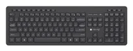 Klawiatury - Techly ICTWC006-US klawiatura Dom/Biuro RF Wireless QWERTY US English Czarny ICTWC006-US ICTWC006-US - miniaturka - grafika 1